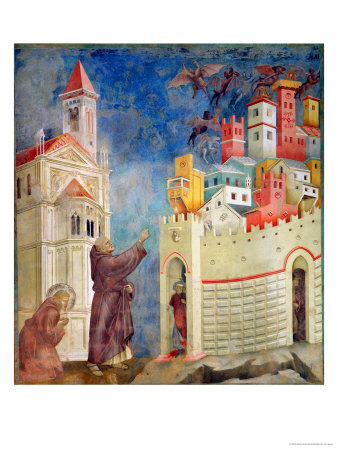 Expulsion of the Devils from Arezzo Giotto